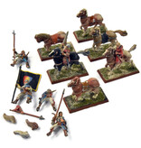 Games Workshop BRETONNIA 6 Mounted Yeomen #1 Warhammer Fantasy Old World