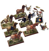Games Workshop BRETONNIA 6 Mounted Yeomen #1 Warhammer Fantasy Old World