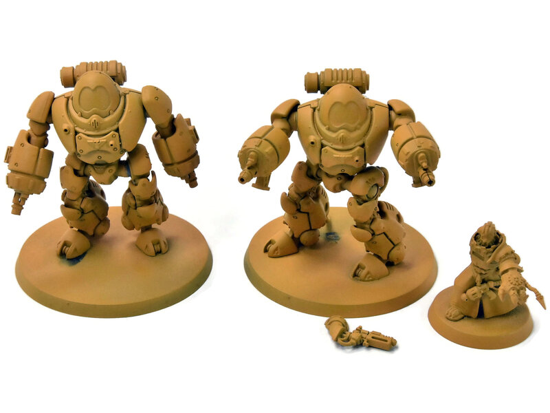 Games Workshop ADEPTUS MECHANICUS 3 Kastelan Robots #1 Warhammer 40K
