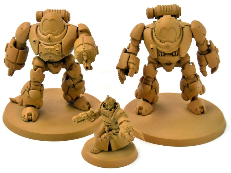Games Workshop ADEPTUS MECHANICUS 3 Kastelan Robots #2 Warhammer 40K