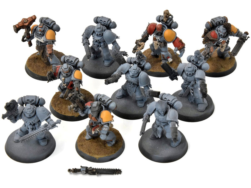 Games Workshop SPACE WOLVES 10 Grey Hunters #2 Warhammer 40K