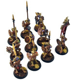Games Workshop BEAST OF CHAOS 10 Ungors #2 WELL PAINTED Warhammer Sigmar