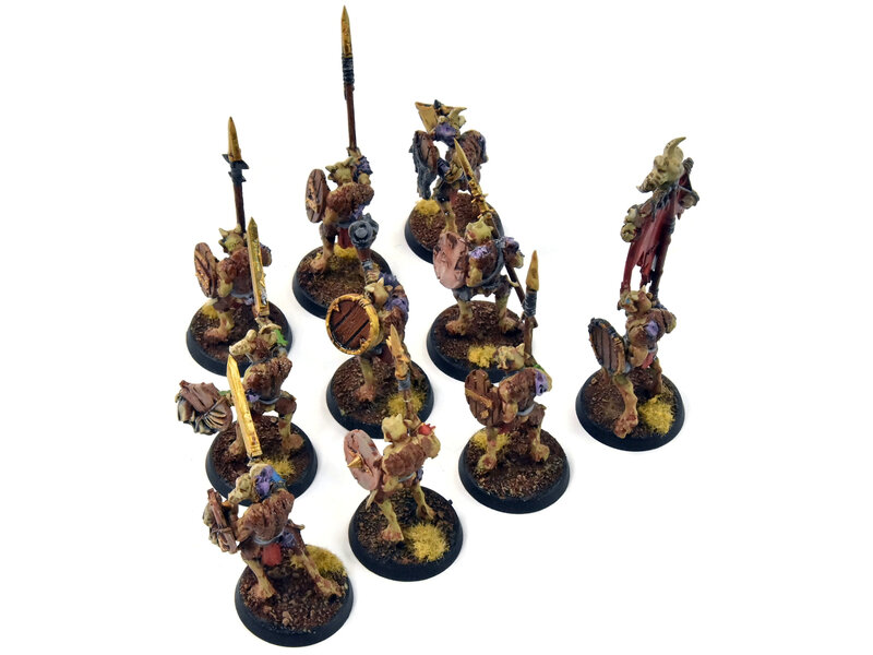 Games Workshop BEAST OF CHAOS 10 Ungors #2 WELL PAINTED Warhammer Sigmar