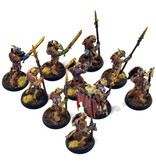 Games Workshop BEAST OF CHAOS 10 Ungors #1 WELL PAINTED Warhammer Sigmar