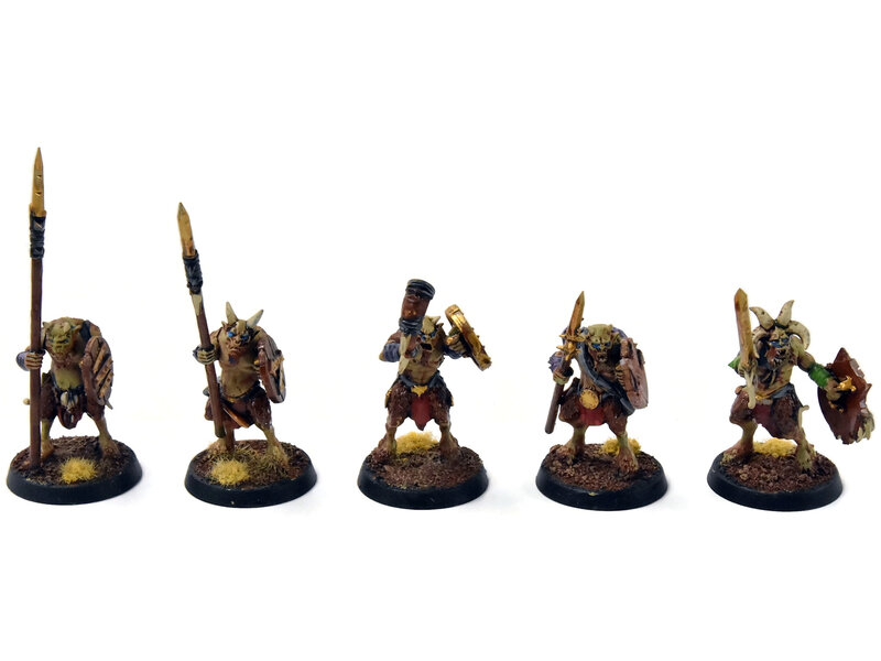 Games Workshop BEAST OF CHAOS 10 Ungors #1 WELL PAINTED Warhammer Sigmar