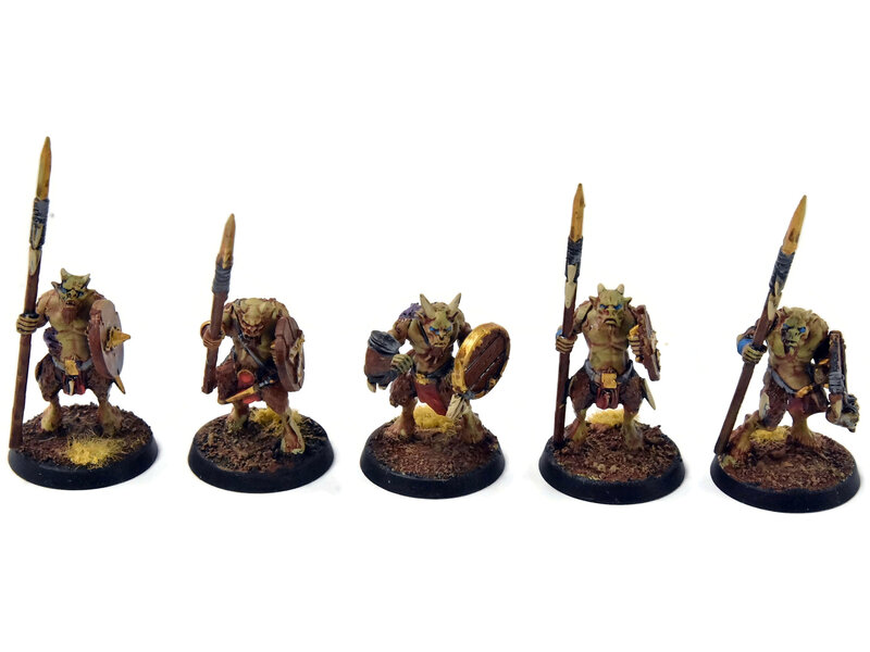 Games Workshop BEAST OF CHAOS 10 Ungors #1 WELL PAINTED Warhammer Sigmar