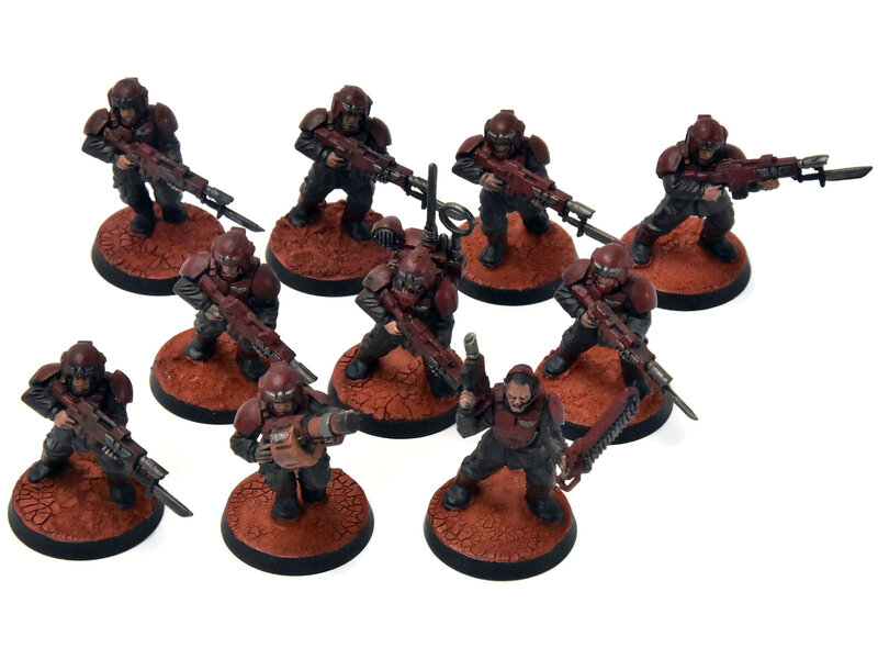 Games Workshop ASTRA MILITARUM 10 Cadian Shock Troops #6 Warhammer 40K