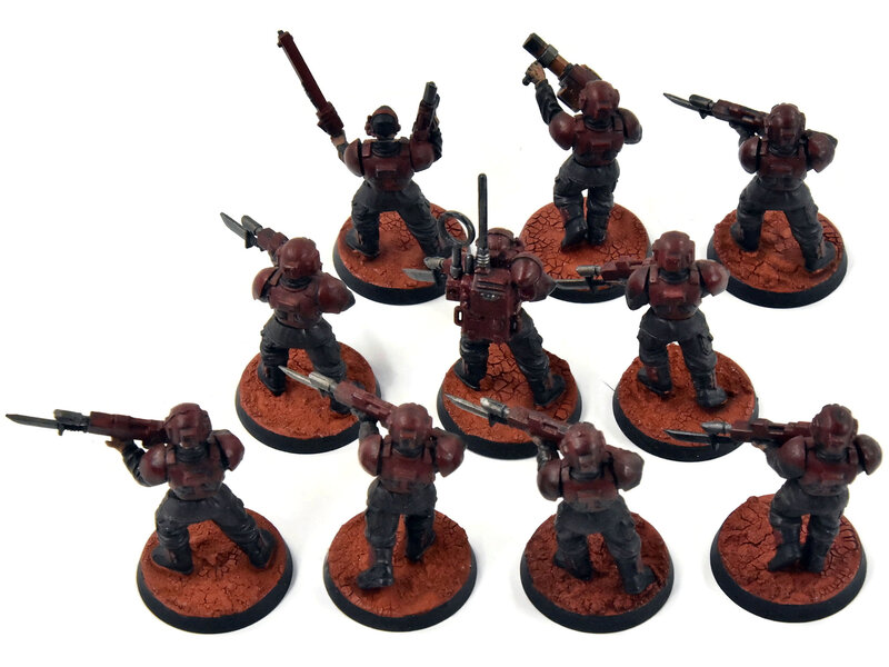 Games Workshop ASTRA MILITARUM 10 Cadian Shock Troops #6 Warhammer 40K