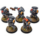 SPACE WOLVES 5 Intercessors #3 Warhammer 40K WELL PAINTED