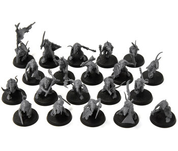 SKAVEN 20 Clanrats #3 Warhammer Sigmar Skaventide