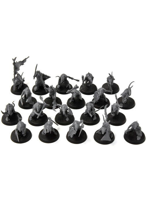 SKAVEN 20 Clanrats #3 Warhammer Sigmar Skaventide