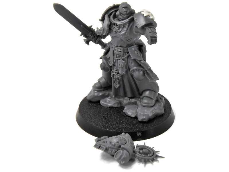Games Workshop SPACE MARINE Captain #1 Converted Warhammer 40K