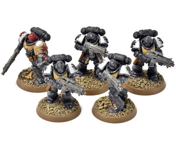 BLACK TEMPLARS 5 Intercessors #1 Warhammer 40K WELL PAINTED
