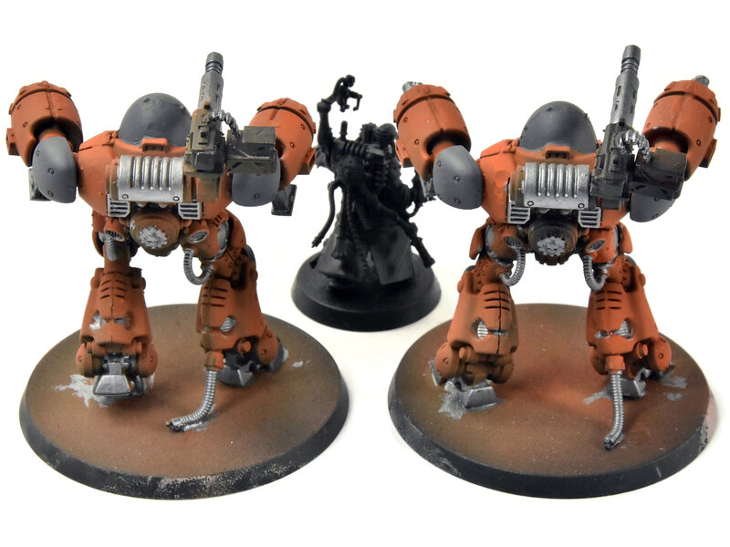Games Workshop ADEPTUS MECHANICUS 2 Kastelan Robots with datasmith #1 Warhammer 40K