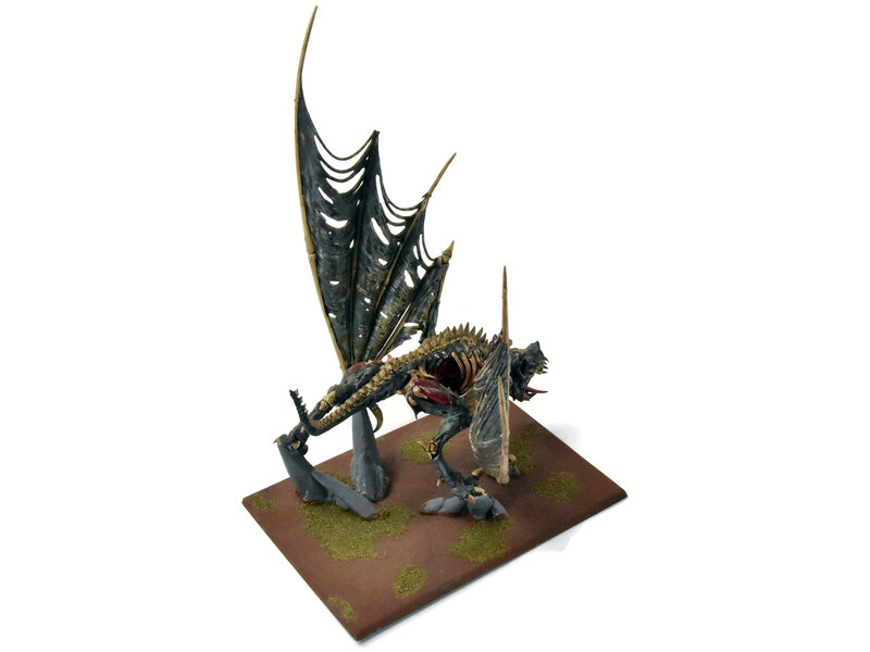 Games Workshop VAMPIRE COUNTS Zombie Dragon #1 WELL PAINTED Warhammer Fantasy Old World