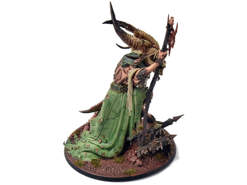 Games Workshop SKAVEN Vizzik Skour, Prophet of The Horned Rat #1 PRO PAINTED Warhammer Sigmar