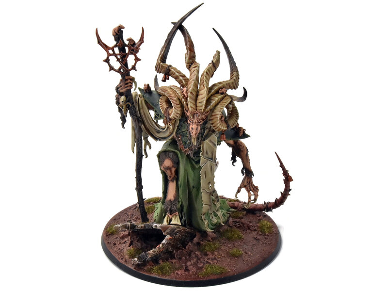 Games Workshop SKAVEN Vizzik Skour, Prophet of The Horned Rat #1 PRO PAINTED Warhammer Sigmar