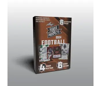 2024 Leaf Heroes & Propects Football Hobby Box