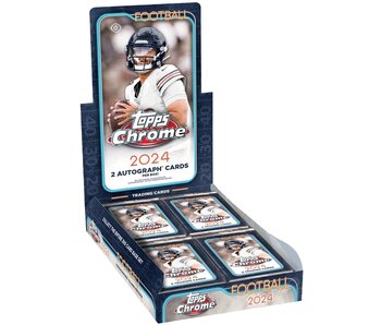 2024 Topps Chrome Football Hobby Box