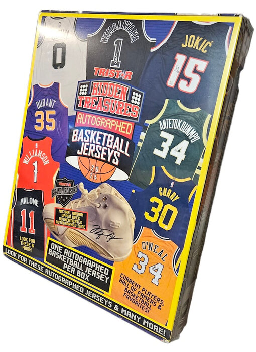 2024 Tristar Hidden Treasures Autographed Basketball Jersey Edition Box