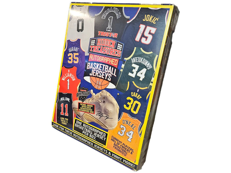 2024 Tristar Hidden Treasures Autographed Basketball Jersey Edition Box