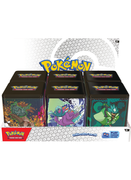 Pokemon 2025 Q1 Stacking Tin Unit (1 Tin)