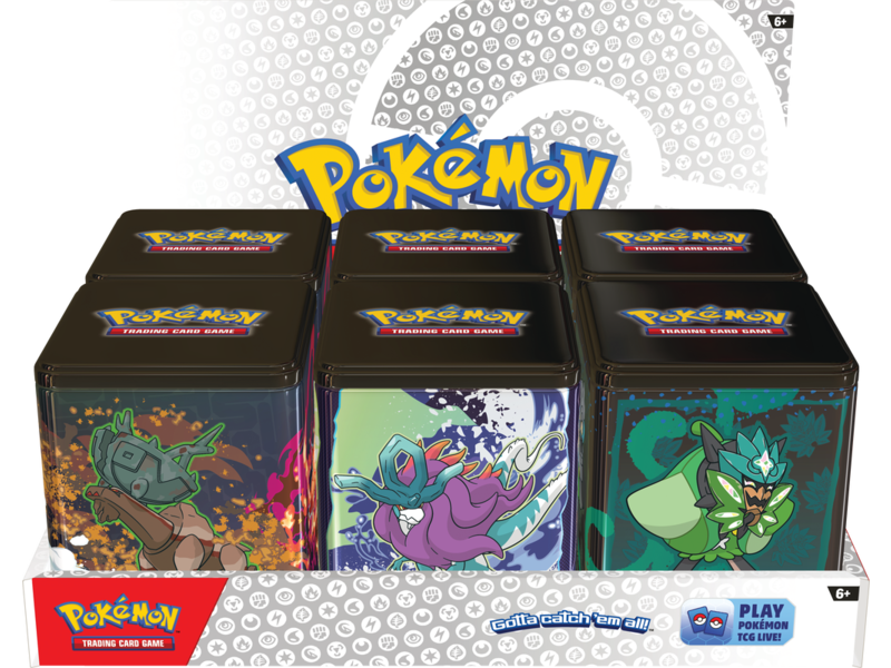 Pokémon Trading cards Pokemon 2025 Q1 Stacking Tin Unit (1 Tin)