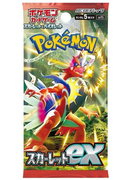 Pokemon TCG Scarlet EX Booster Pack SV1S (JP)
