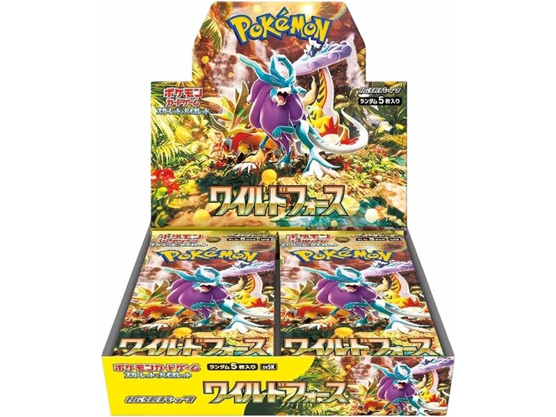 Pokémon Trading cards Pokemon TCG Wild Force Booster Box SV5K (JP)