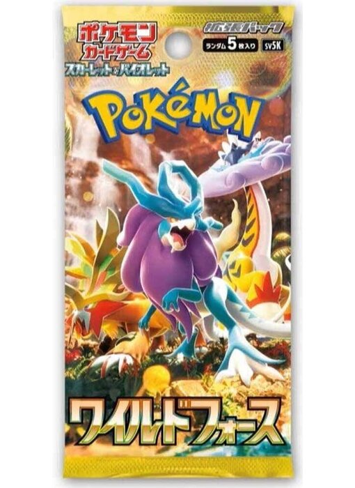 Pokemon TCG Wild Force Booster Pack SV5K (JP)