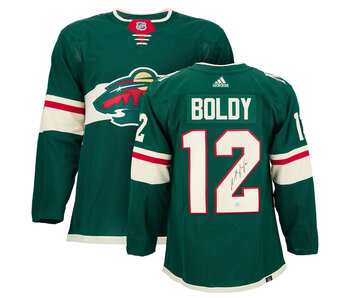 Matt Boldy Minnesota Wild Autographed Fanatics Premium Jersey