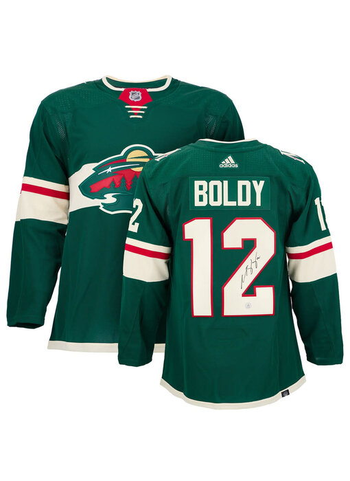 Matt Boldy Minnesota Wild Autographed Fanatics Premium Jersey