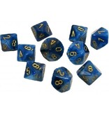 Chessex Phantom 10d10 Teal/Gold (CHX27289)