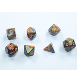 Chessex Mini Lustrous 7-Die Set Gold/Silver (CHX20493)