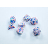 Chessex Mini Festive 7-Die Set Pop Art/Blue (CHX20544)