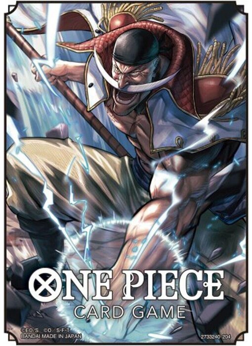 Bandai One Piece Trading Card Supplies - Deck Protectors - Whitebeard (70 Sleeves)