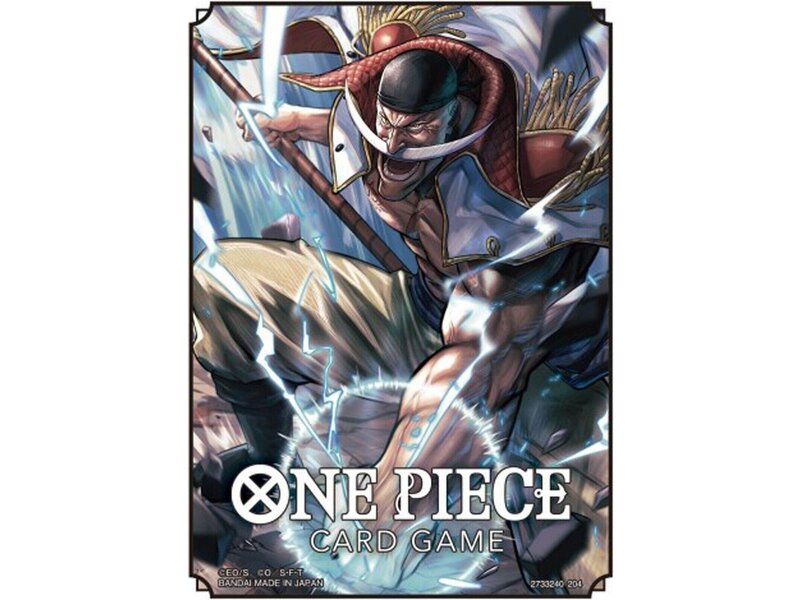 Bandai Bandai One Piece Trading Card Supplies - Deck Protectors - Whitebeard (70 Sleeves)