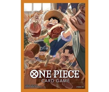 Bandai One Piece Trading Card Supplies - Deck Protectors - Monkey.D.Luffy (70 Sleeves)