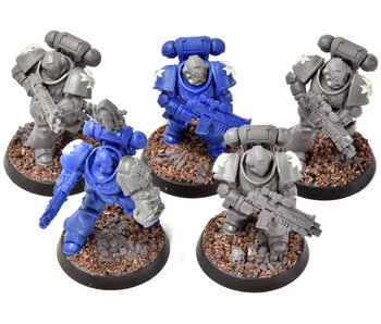 SPACE MARINES 5 Intercessor #1 Warhammer 40K Black Templars