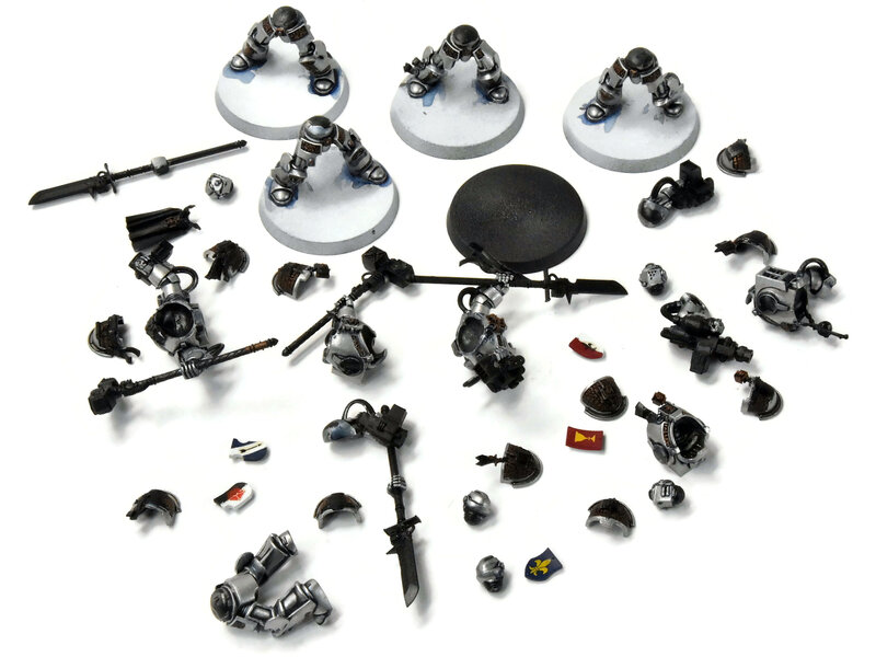 Games Workshop GREY KNIGHTS 5 Brotherhood Terminators #1 Missing Parts Warhammer 40K