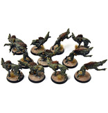 Games Workshop TAU EMPIRE 11 Kroot Hounds #3 Warhammer 40K WELL PAINTED