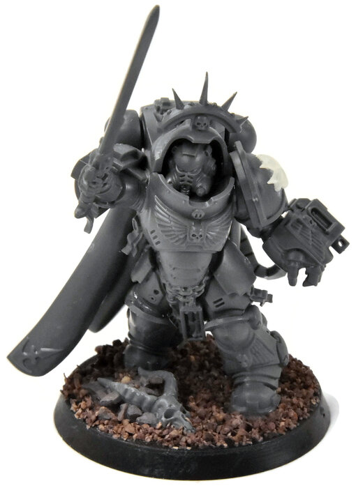 SPACE MARINES Gravis Captain #1 Warhammer 40K Black Templars