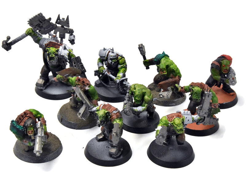 Games Workshop ORKS 10 Ork Boyz #4 Warhammer 40K