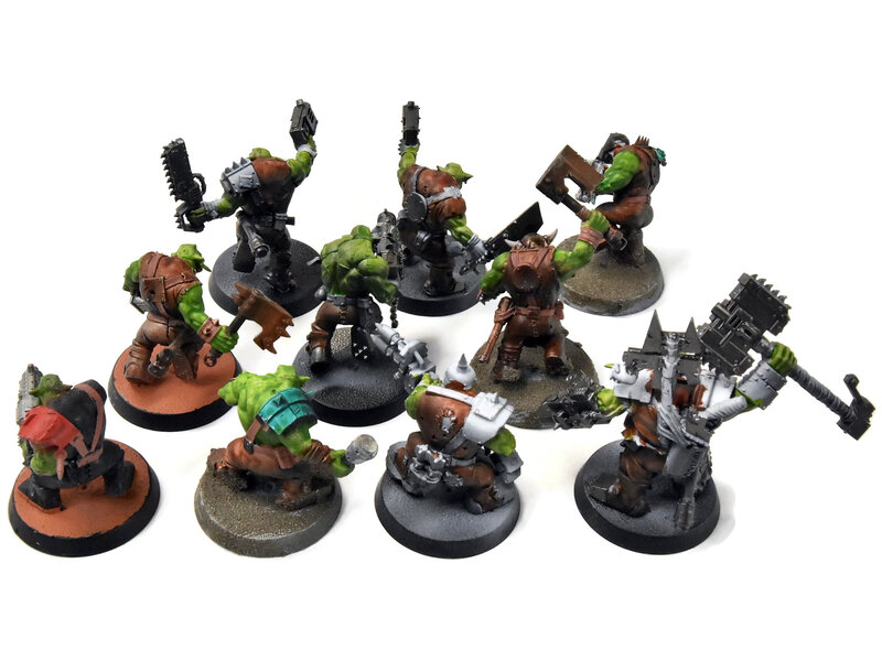 Games Workshop ORKS 10 Ork Boyz #4 Warhammer 40K
