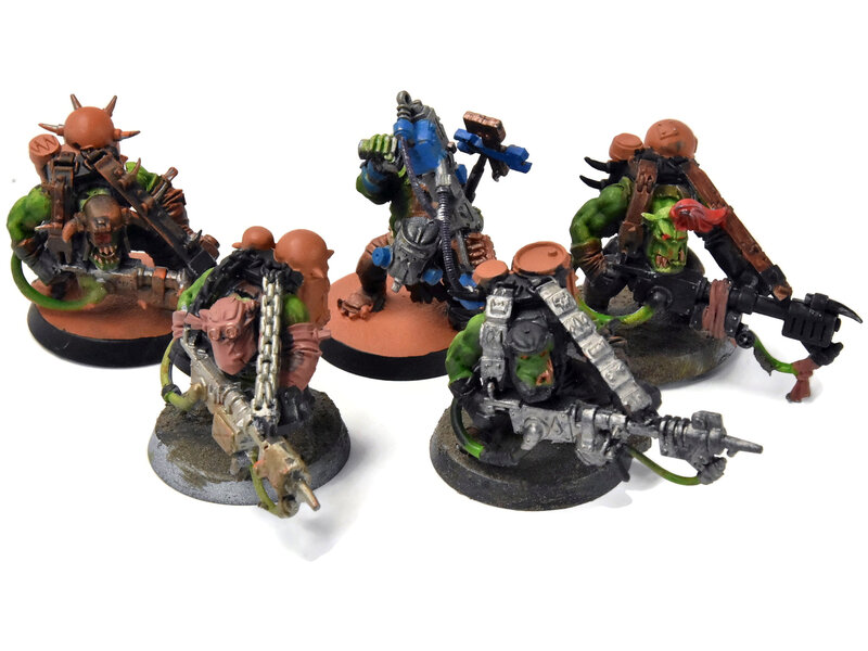 Games Workshop ORKS 5 Burna Boyz #1 Warhammer 40K