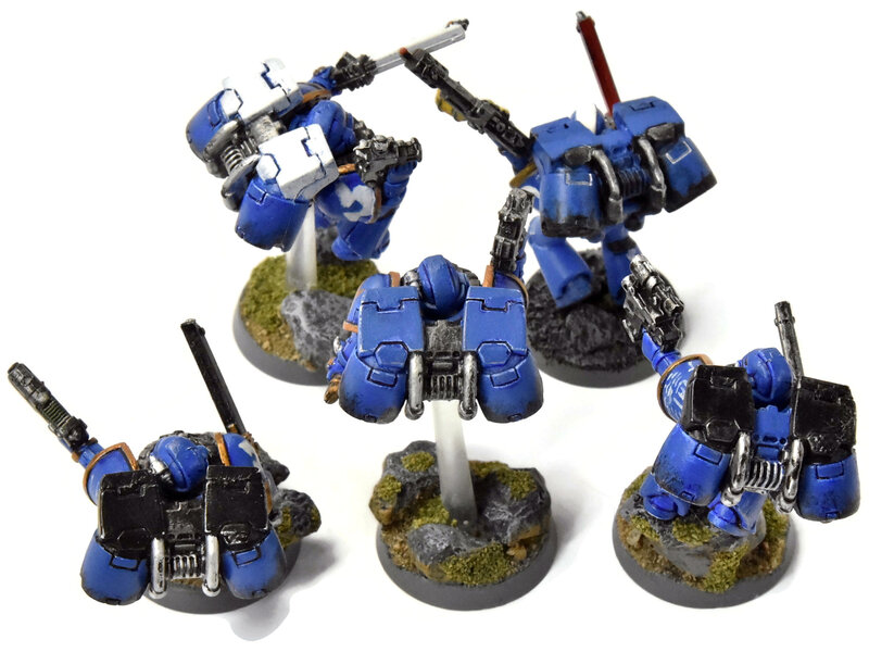 Games Workshop SPACE MARINES 5 Jump Pack Assault Squad #2 Warhammer 40K