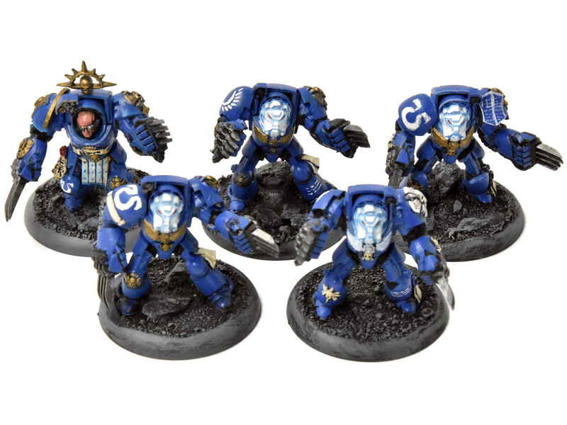 Games Workshop SPACE MARINES 5 Terminator Assault Squad #1 Warhammer 40K