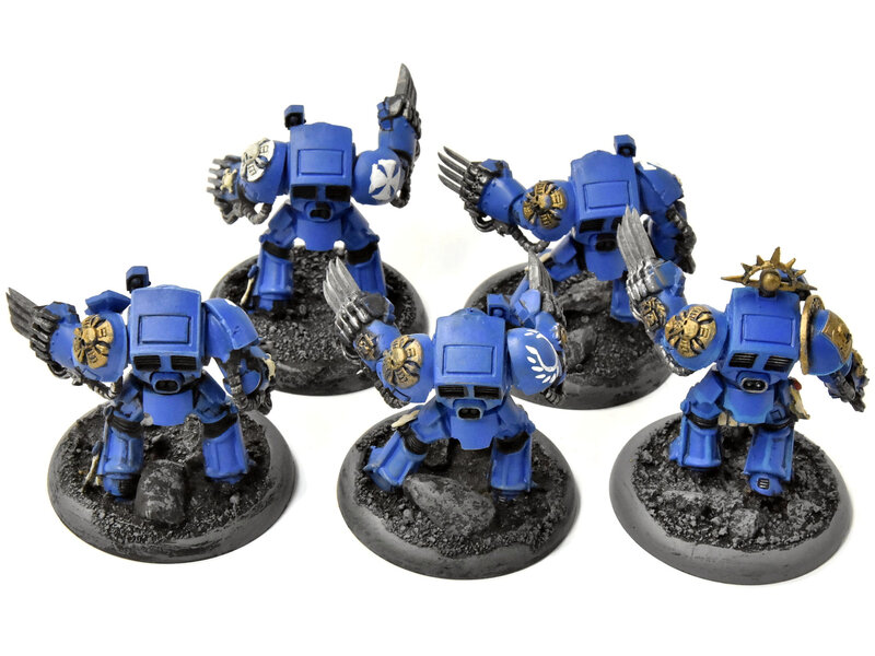 Games Workshop SPACE MARINES 5 Terminator Assault Squad #1 Warhammer 40K