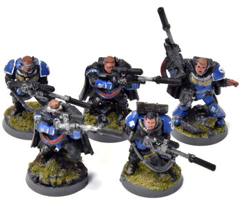 SPACE MARINES 5 Scouts With Sniper Riffle #2 Warhammer 40K