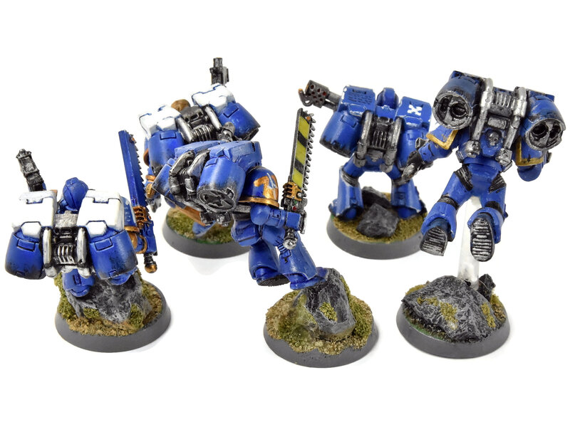 Games Workshop SPACE MARINES 5 Jump Pack Assault Squad #1 Warhammer 40K